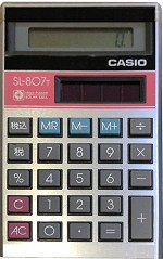 casio SL-807T (PK)